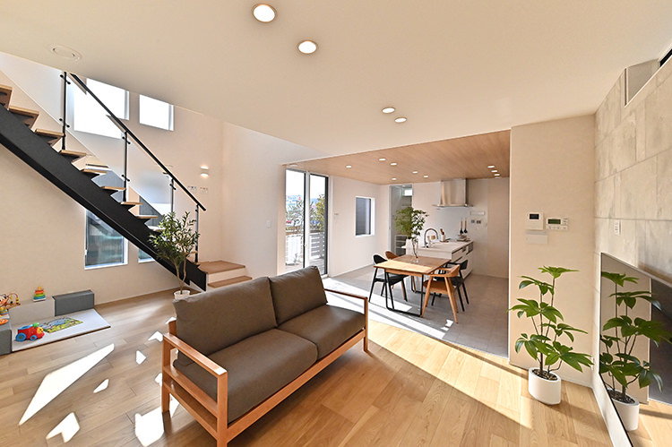 モデルハウス1F内装イメージ