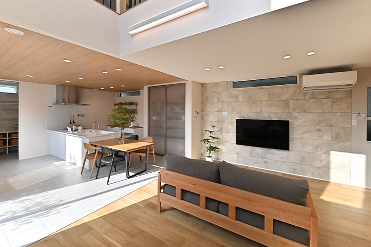 モデルハウス1F内装イメージ